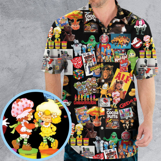 80's Kids Starter Pack Hawaiian Shirt